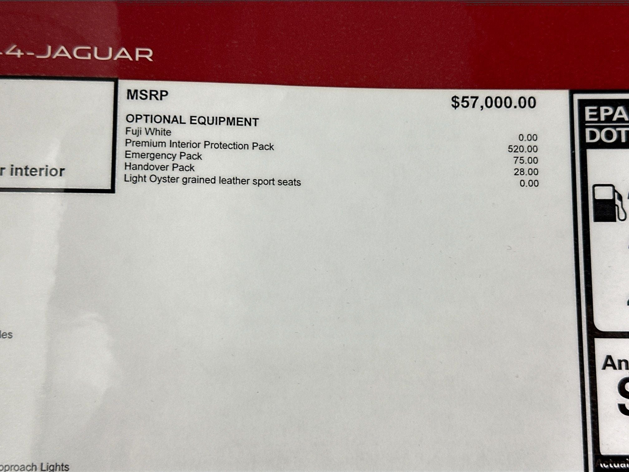 2026 Jaguar F-PACE P250 R-Dynamic S