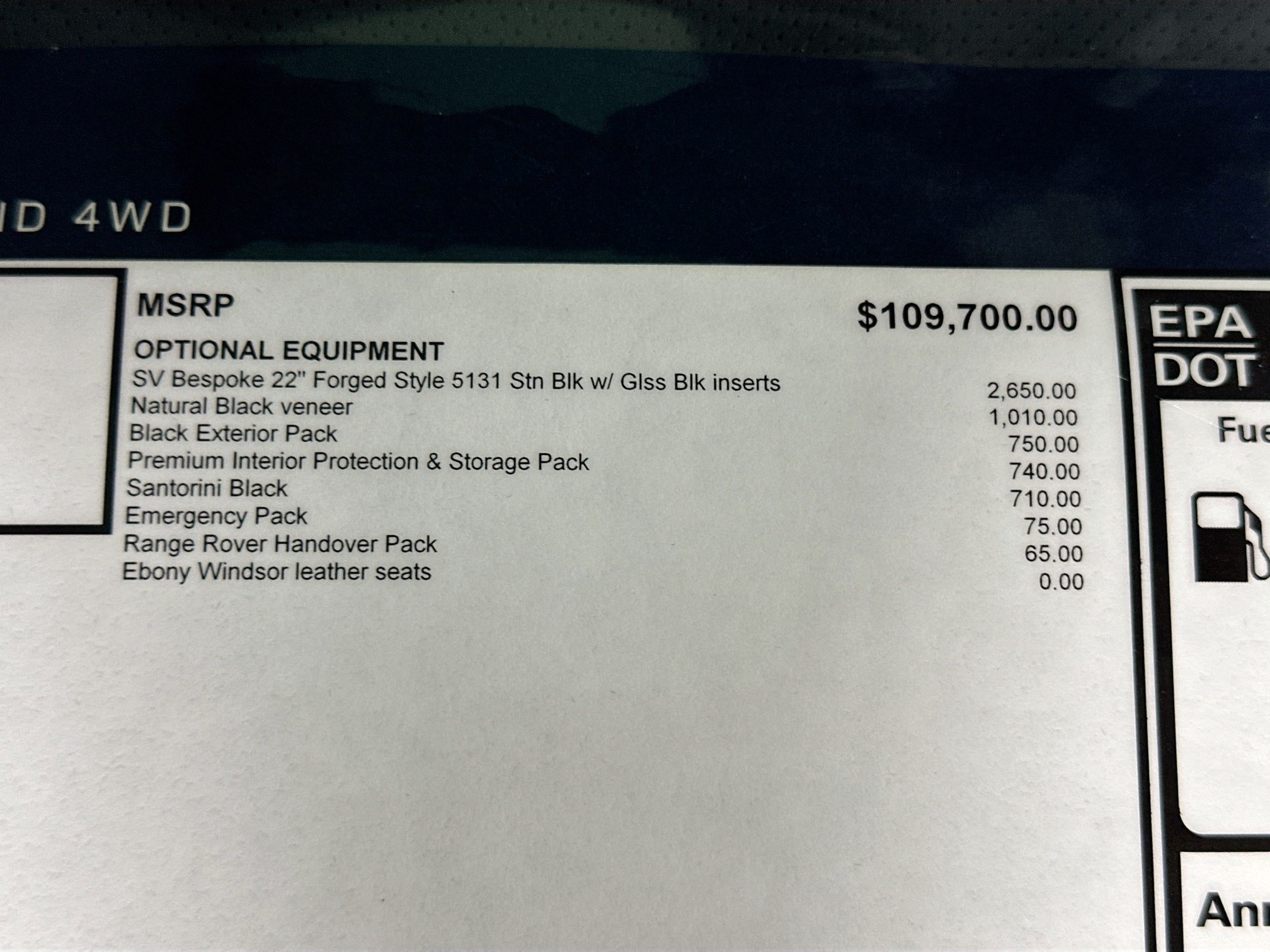 2025 Land Rover Range Rover Sport Dynamic SE