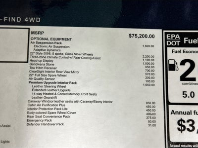 2026 Land Rover Defender 110 X-Dynamic SE