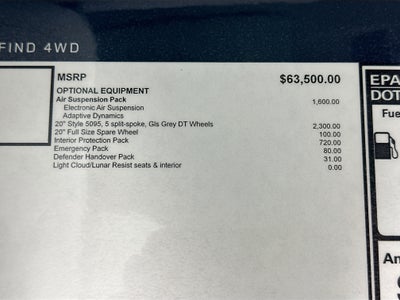 2026 Land Rover Defender 110 S