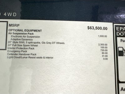 2026 Land Rover Defender 110 S