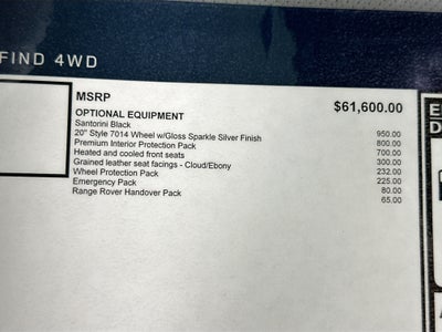 2026 Land Rover Range Rover Velar S