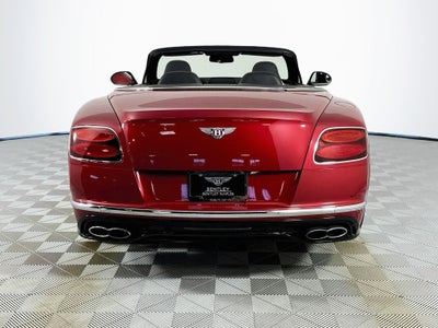 2017 Bentley Continental GTC V8 S