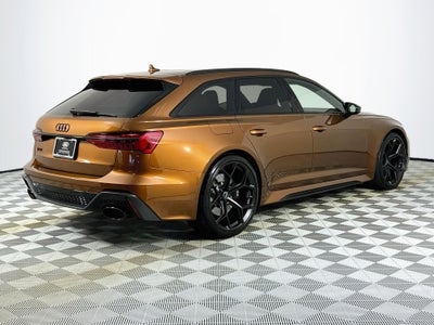 2025 Audi RS 6 Avant performance 4.0T quattro
