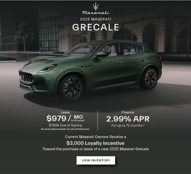 2025 Maserati Grecale