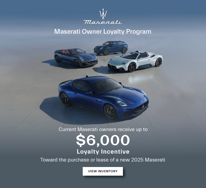Maserati Owner Loyalty Program