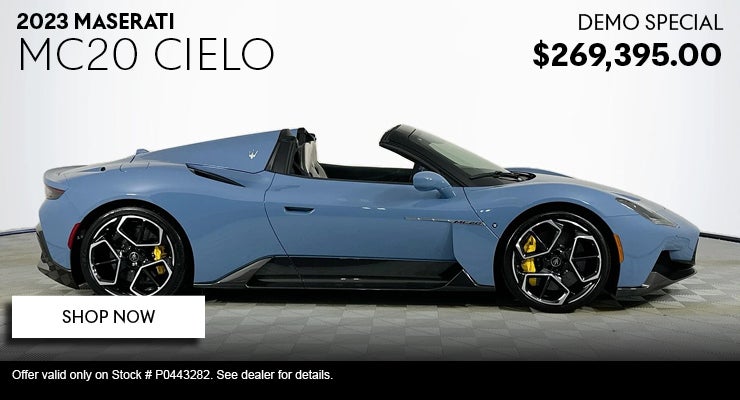 2023 Maserati MC 20 Cielo