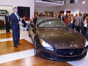 Andrea Soriani of Maserati North America