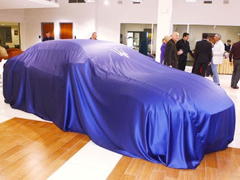 Quattroporte under wraps